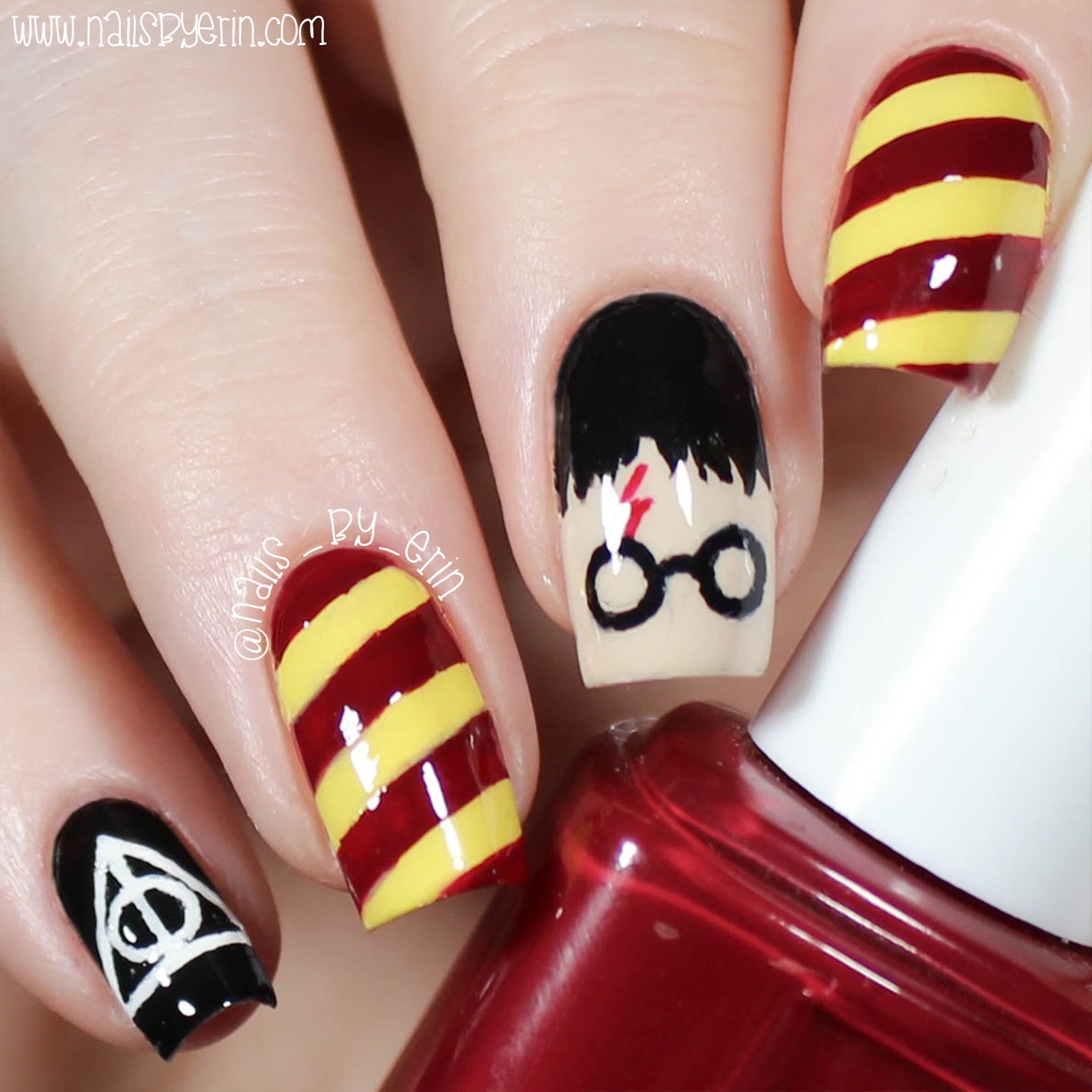 Harry Potter nail art : r/NailArt